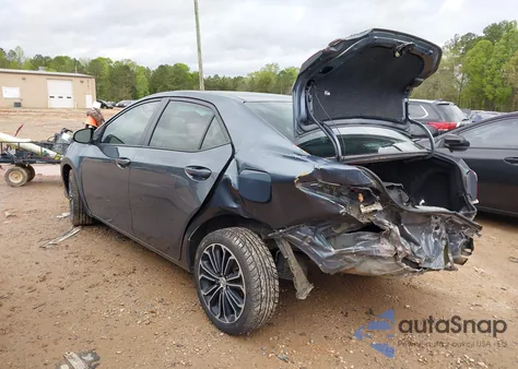 2015 Toyota Corolla S Plus from USA, damaged, VIN 2T1BURHE6FC338325